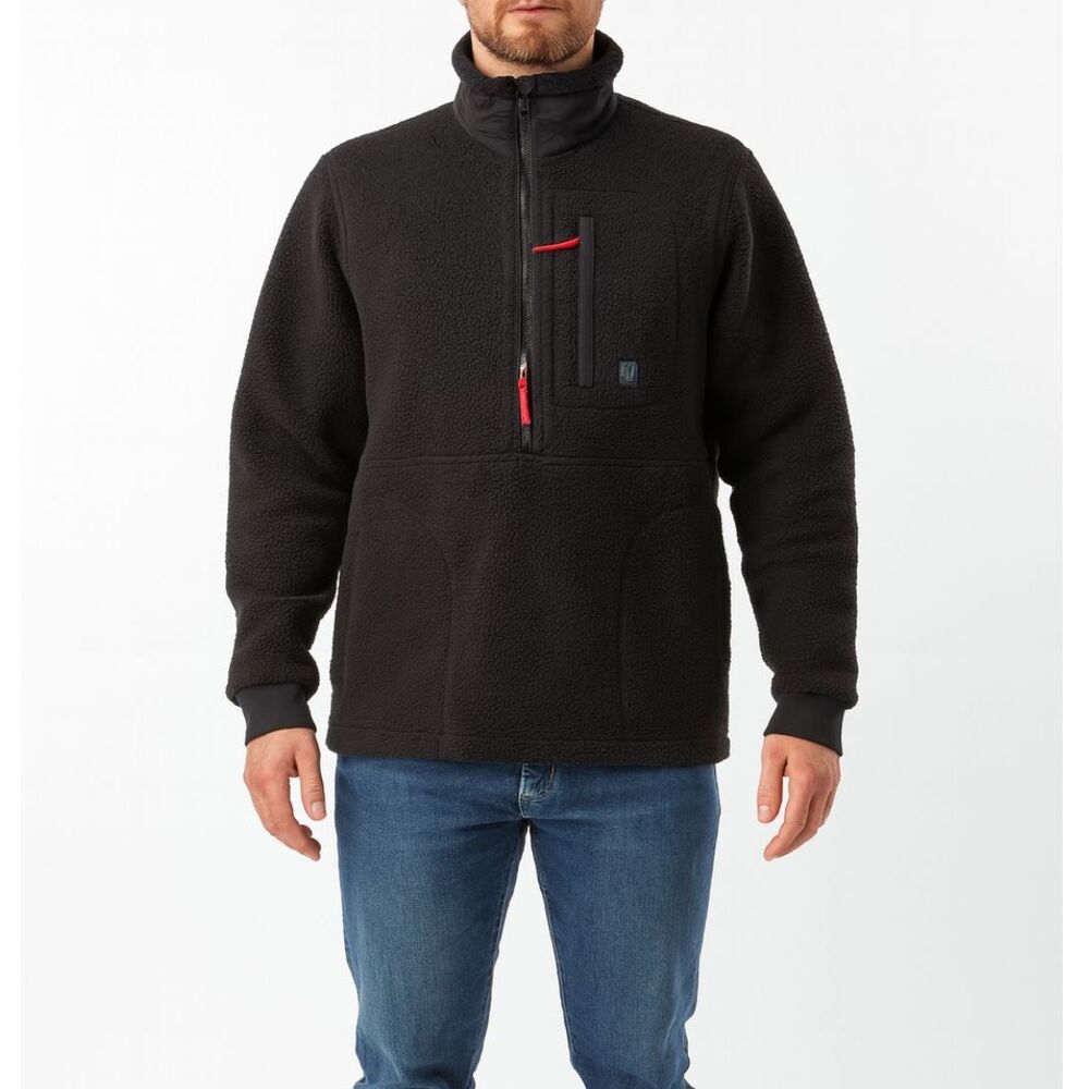 Topo Designs Mens Black Mountain Fleece S Gorpcore Adventure Core